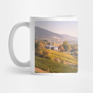 Autumn Sunset View of Vineyards - Naramata Bench Mug